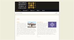Desktop Screenshot of nichiren-shu-pdx.com